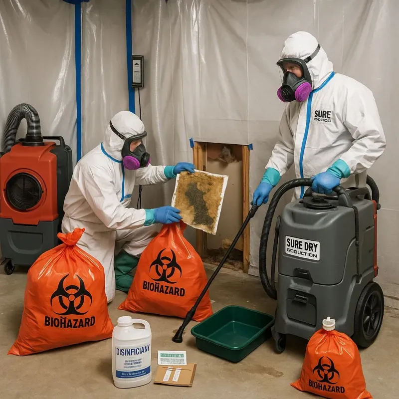 Contaminated Water Handling Protocols process in Collinsville, MS