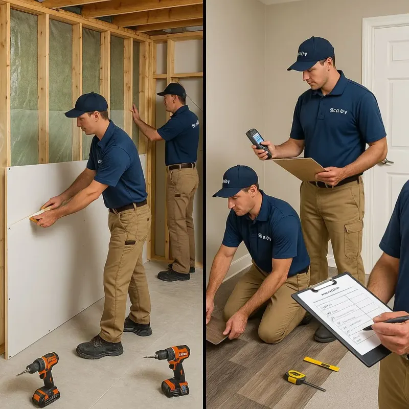 Repairs and Reconstruction process in Collinsville, MS