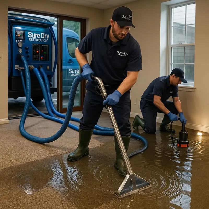 Water Extraction and Removal process in Collinsville, MS